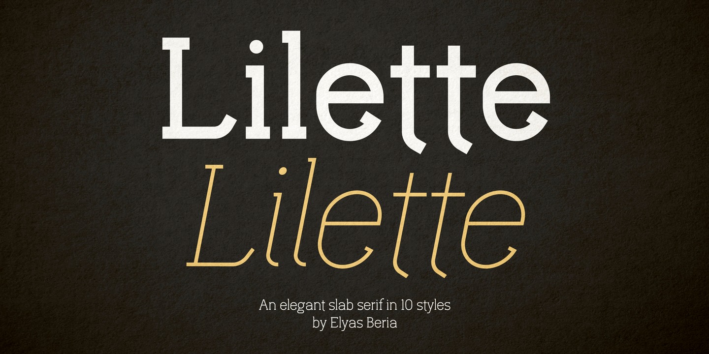 Font Lilette